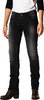 Rokker The Donna Black Jeans de motocicleta feminino