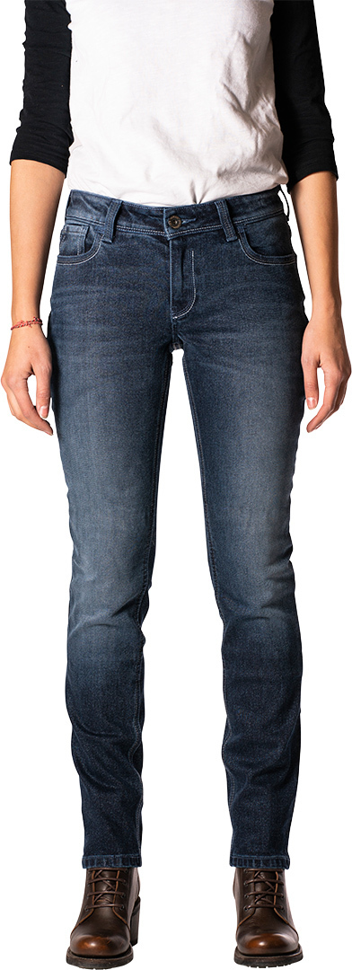 Rokker Rokkertech Ladies Pants, blue, Size 32 for Women, blue, Size 32 for Women