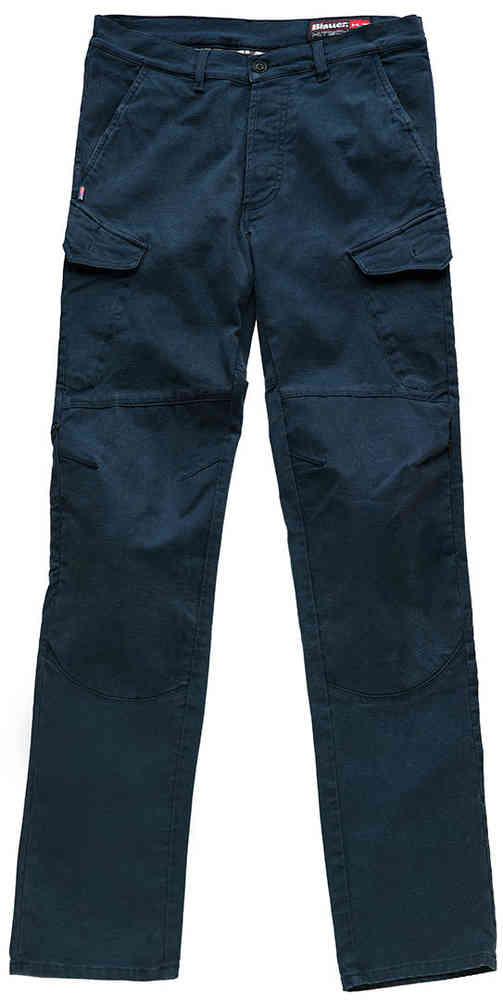 Blauer Stuart Cargo Canvas Motorfiets textiel broek