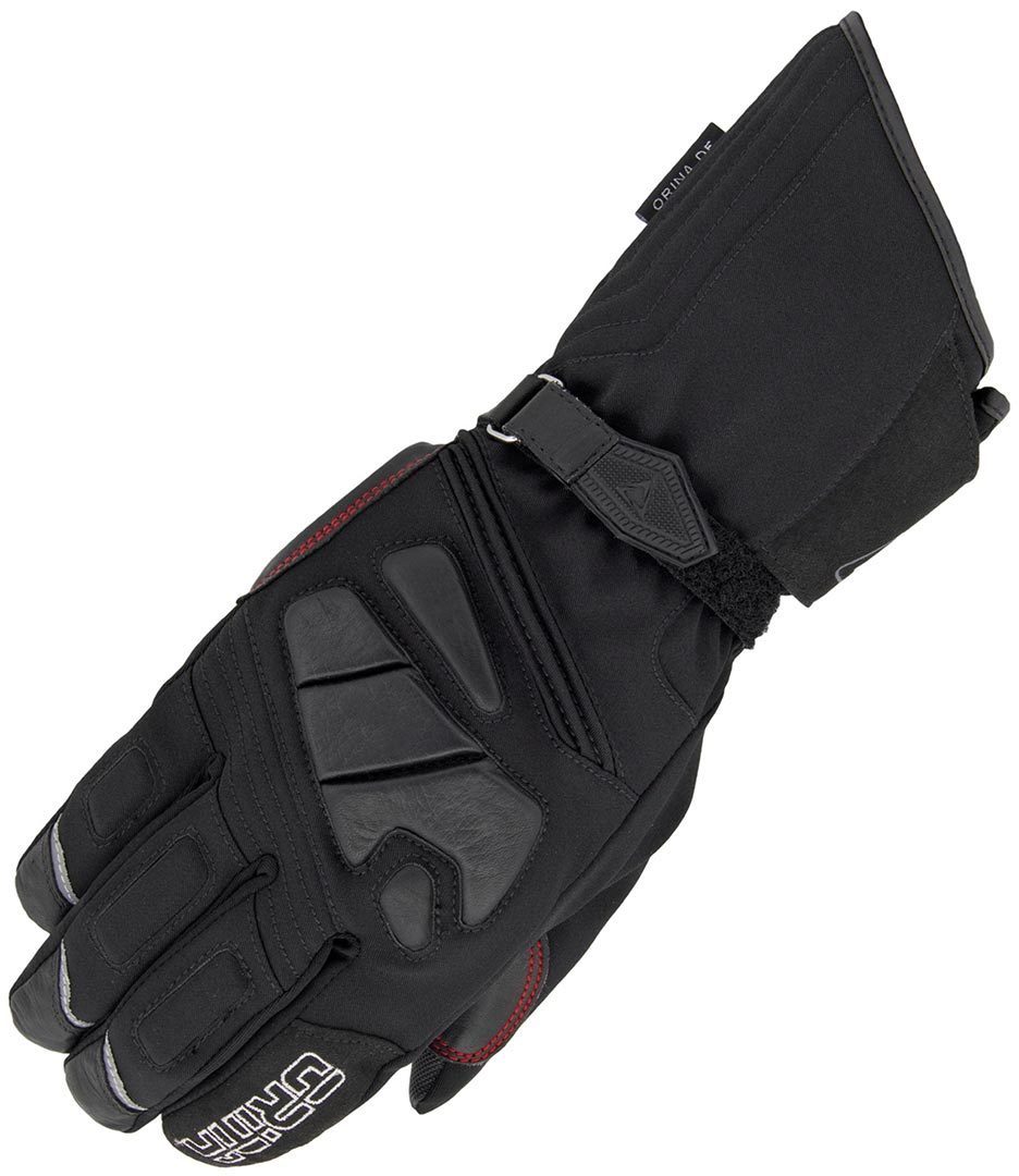 Orina Winston Waterproof Ladies Motorcycle Gloves, black, Size L for Women, black, Size L for Women