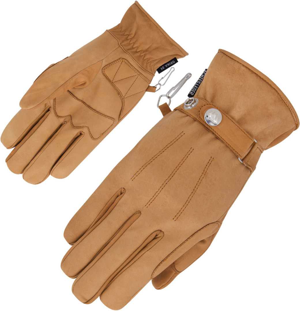 Orina Classic II Motorcycle Gloves, orange-brown, Size S, orange-brown, Size S