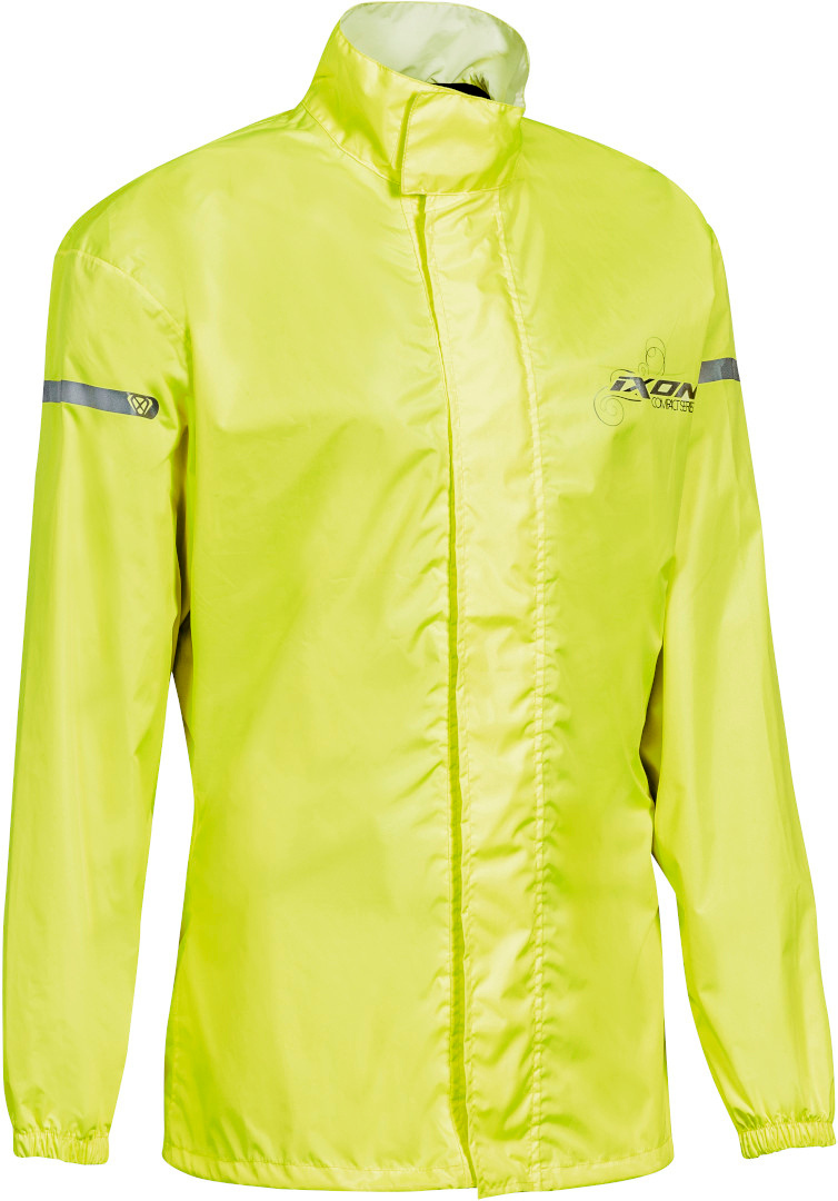 Ixon Compact Ladies Motorcycle Rain Jacket, yellow, Size XL for Women, yellow, Size XL for Women