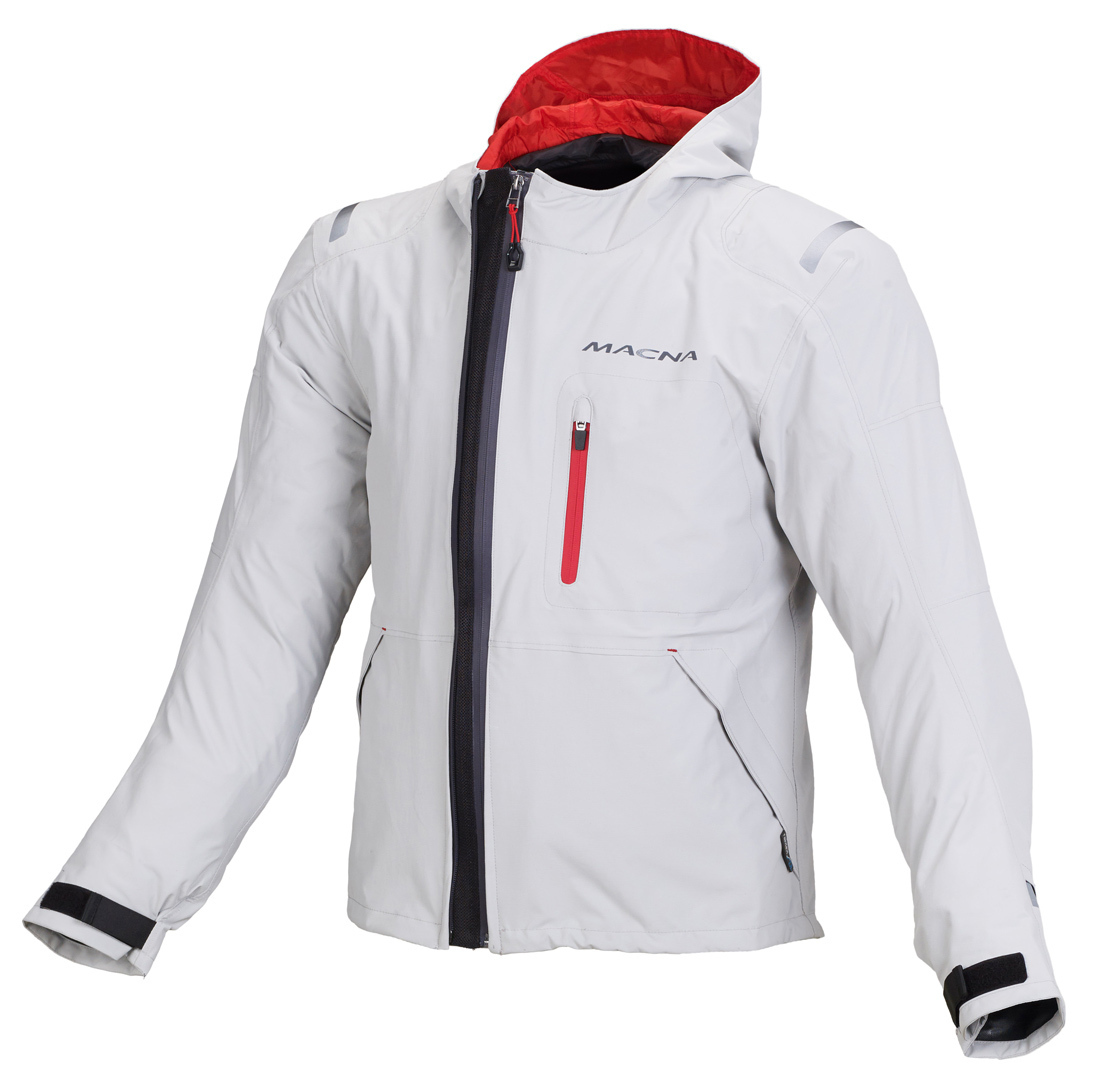 Macna Refuge Textile Jacket, white, Size 2XL, white, Size 2XL