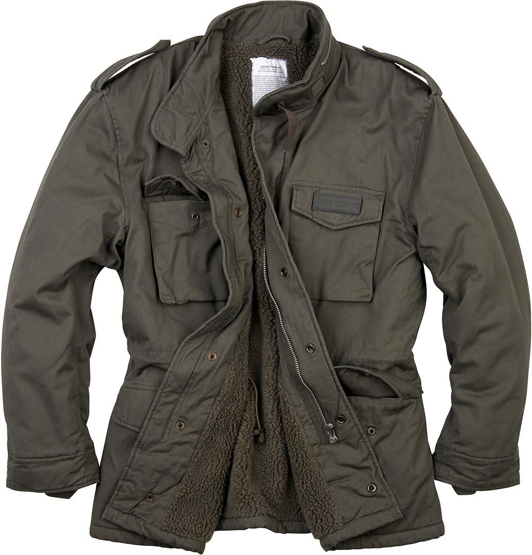 Surplus Paratrooper Veste d’hiver, vert, taille S pour Hommes