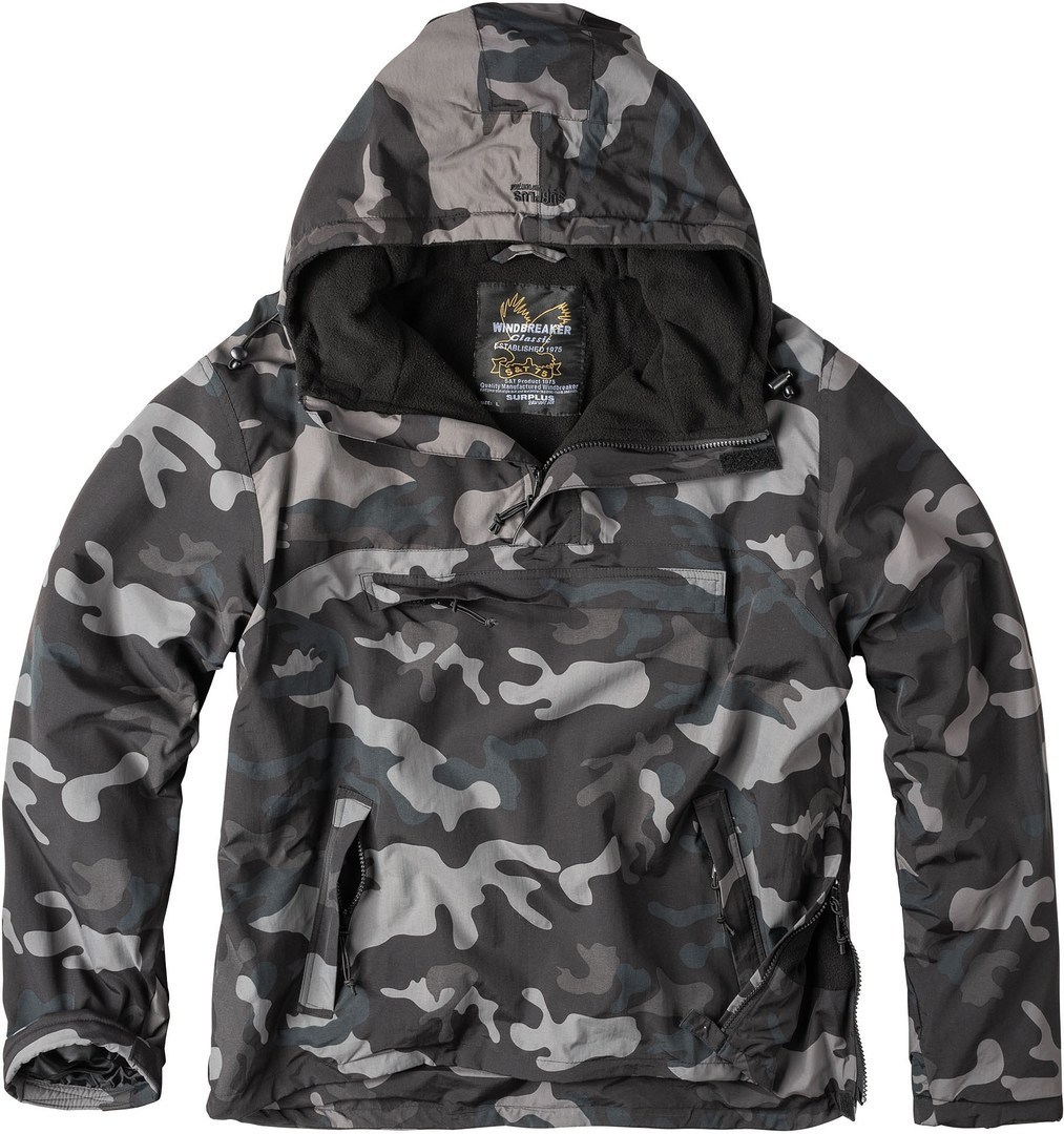 Surplus Windbreaker Veste, multicolore, taille S pour Hommes