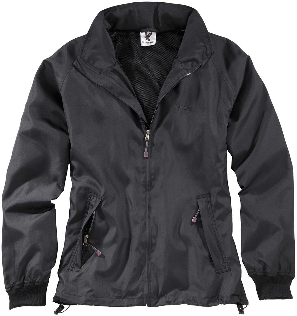 Surplus Windbreaker Basic Jacket, black, Size S, black, Size S