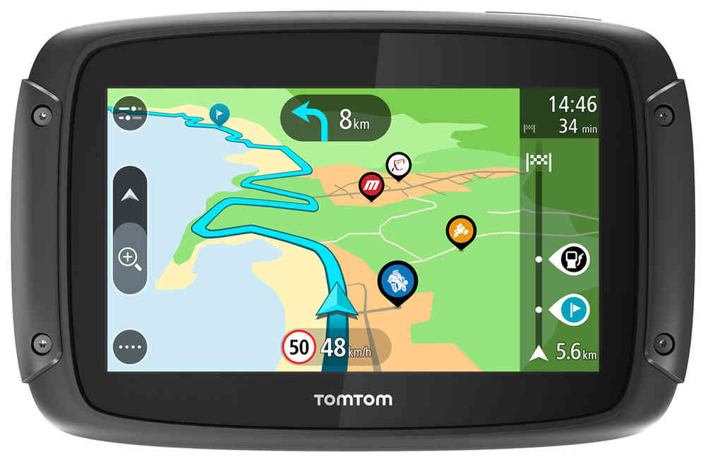 TomTom Rider 450 Premium Pack Rutten styrsystemet