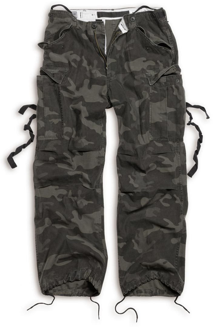 Surplus Vintage Fatigue Hose, schwarz, Größe 2XL, schwarz, Größe 2XL