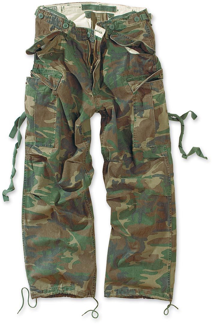 Surplus Vintage Fatigue Hose, grün, Größe M, grün, Größe M