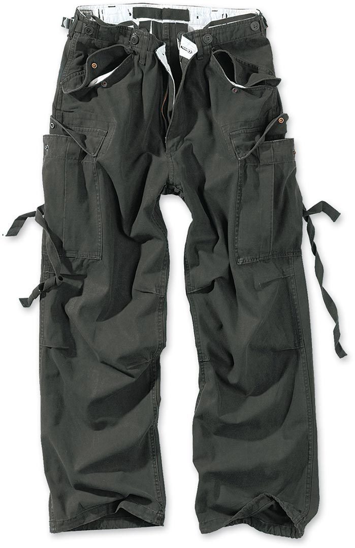 Surplus Vintage Fatigue Pants, black, Size L, black, Size L