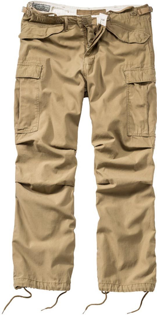 Surplus Vintage Fatigue Pants, beige, Size L, beige, Size L