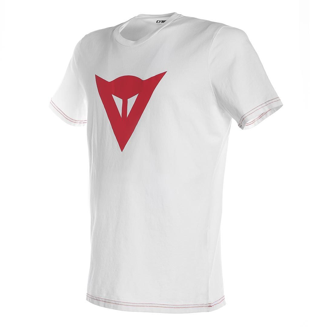 Dainese Speed Demon T-Shirt, hvid-rød, størrelse M