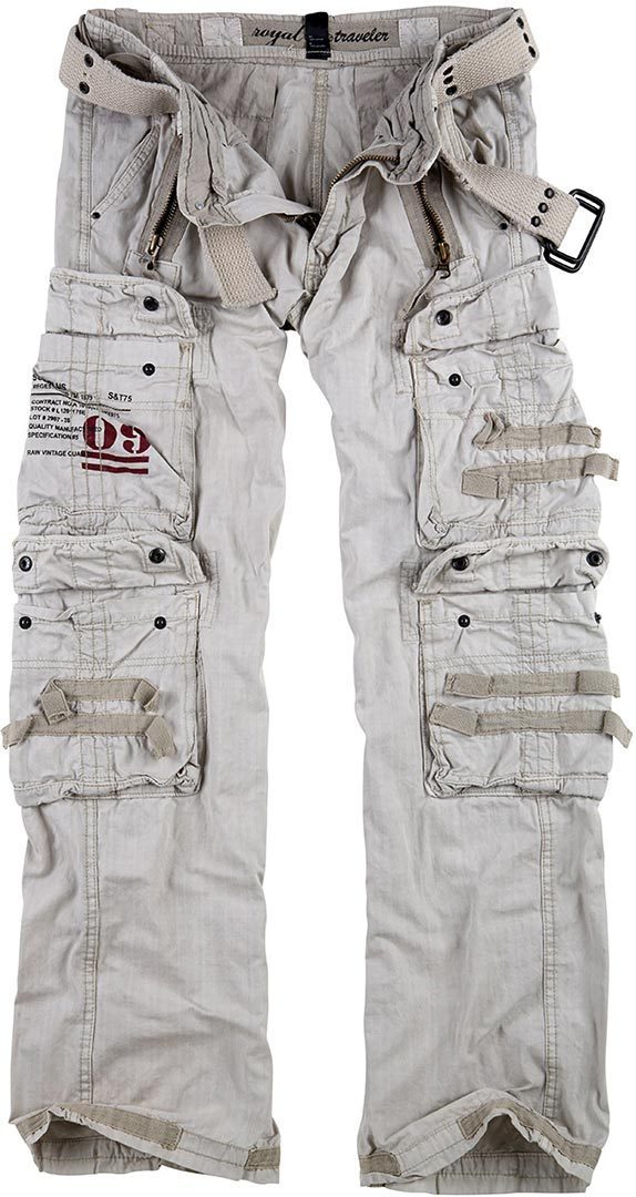 Surplus Royal Traveler Byxor, vit, storlek 7XL