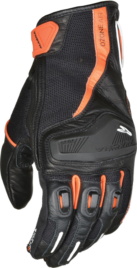 Macna Ozone Gloves, black-orange, Size XL, black-orange, Size XL