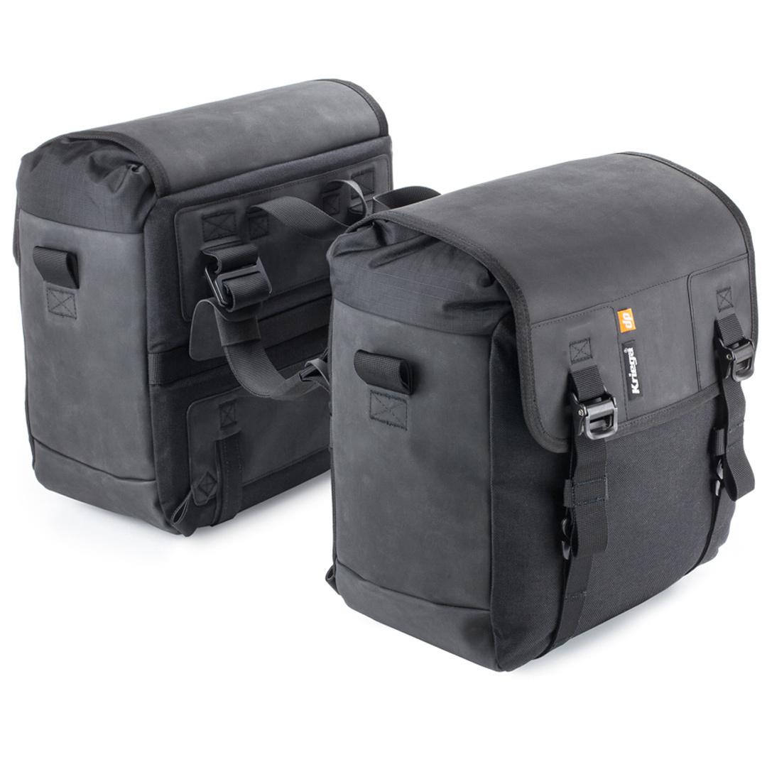 Kriega Duo 28 Saddle Bag, black, Size 21-30l, black, Size 21-30l