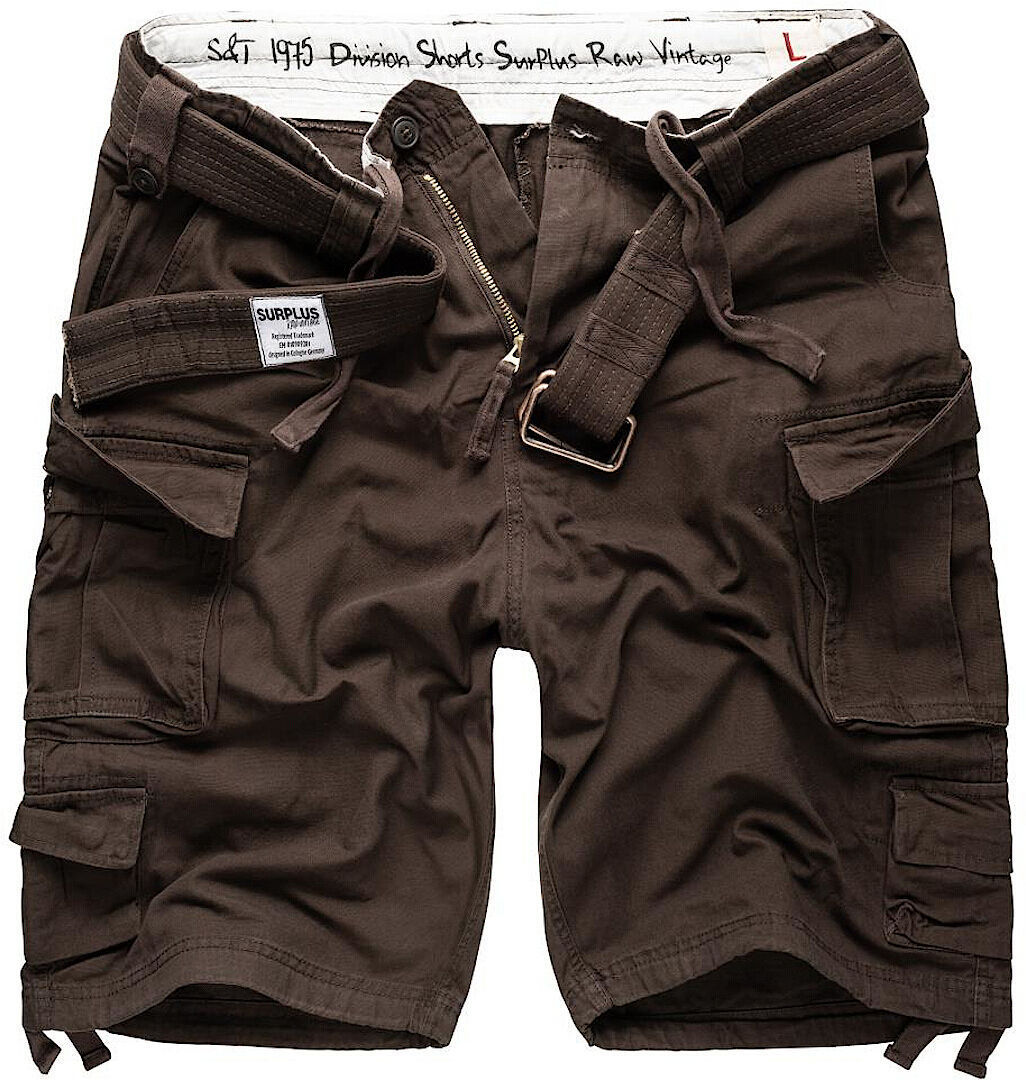 Surplus Division Shorts, brown, Size S, brown, Size S