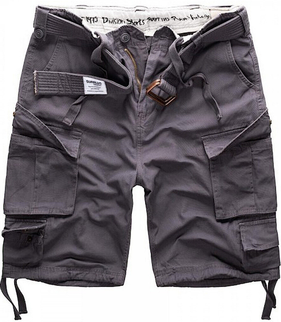 Surplus Division Shorts, black-grey, Size M, black-grey, Size M