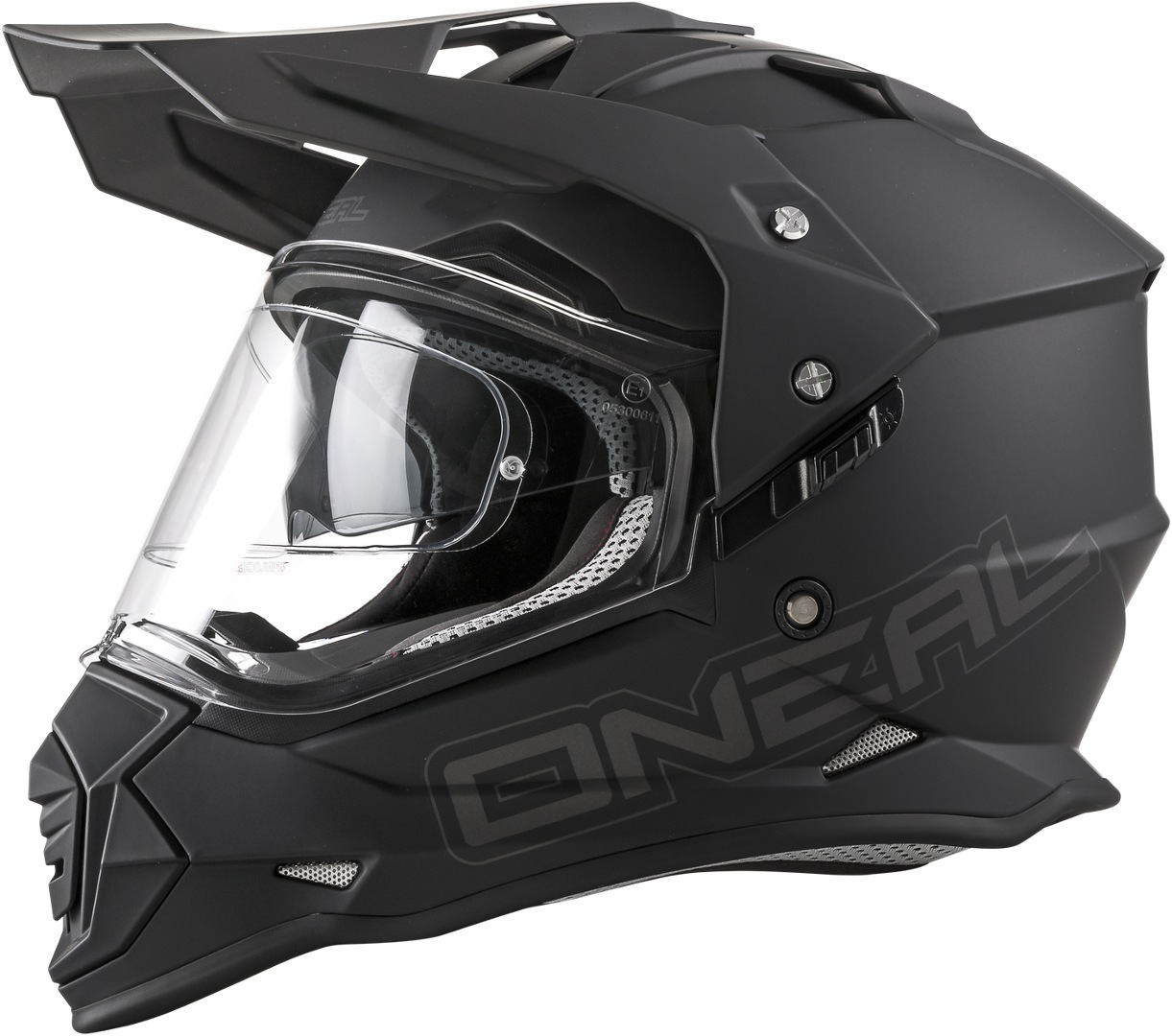 Oneal Sierra II Flat Motocross Helmet, black, Size S, black, Size S