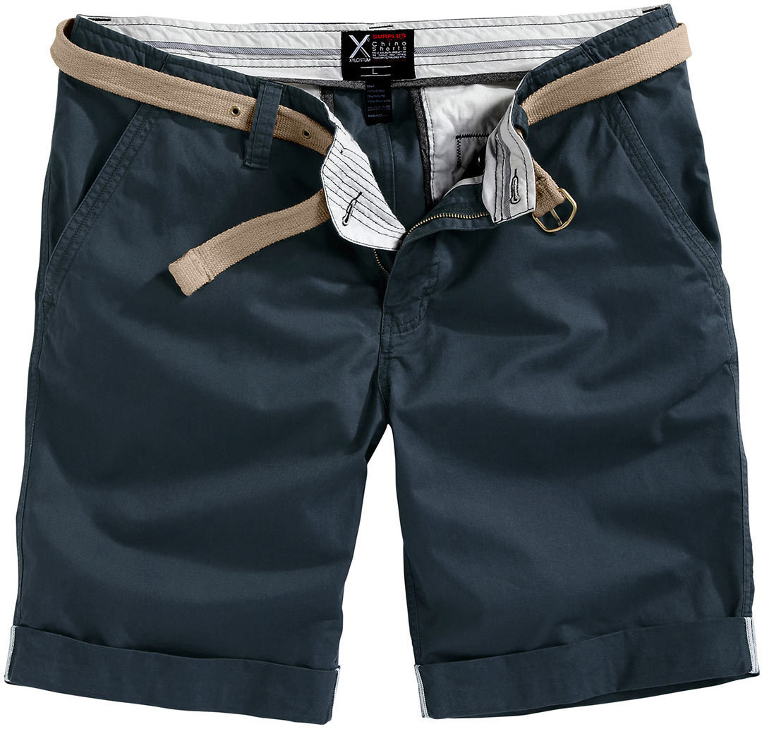 Surplus Chino Shorts, blue, Size M, blue, Size M