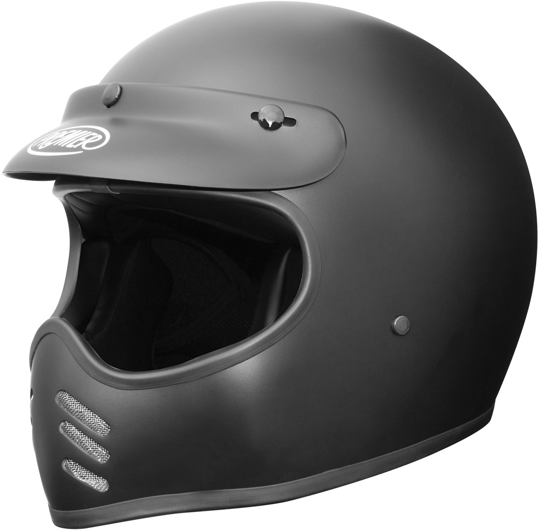 Premier Trophy MX U9 Motocross Helmet, black, Size S, black, Size S