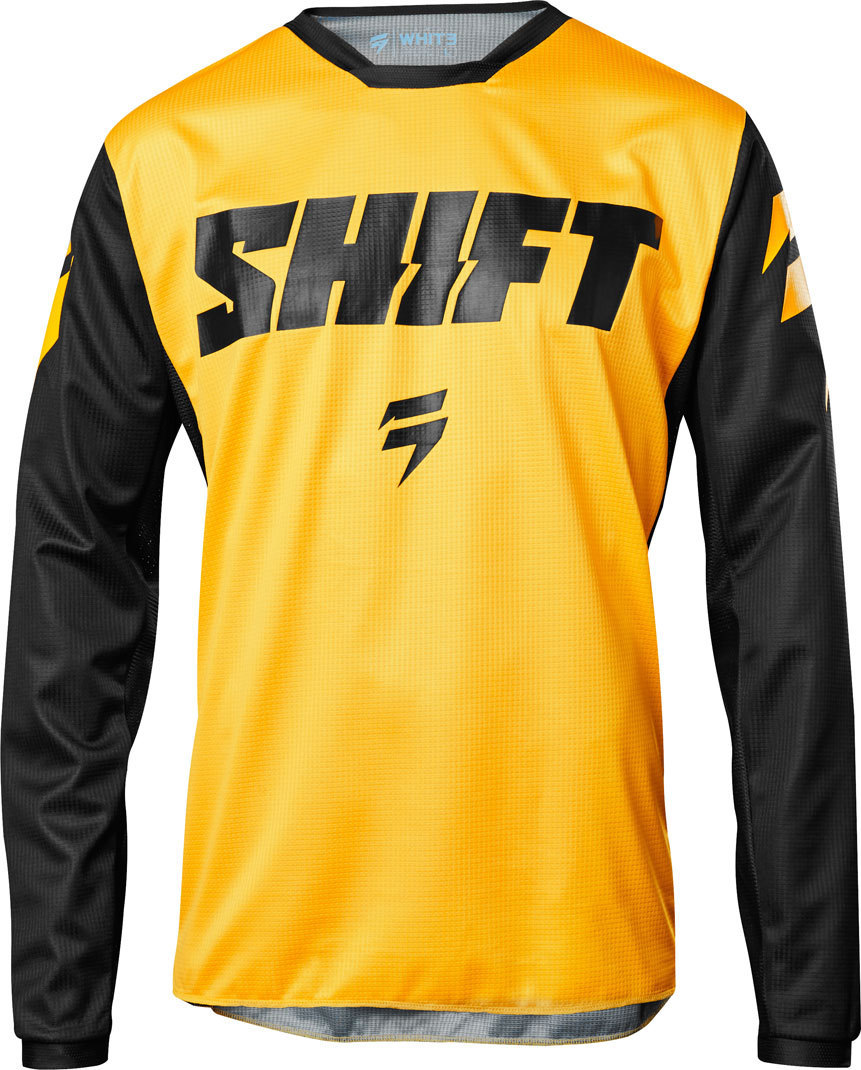 Shift WHIT3 Ninety Seven Youth Jersey, yellow, Size L, yellow, Size L