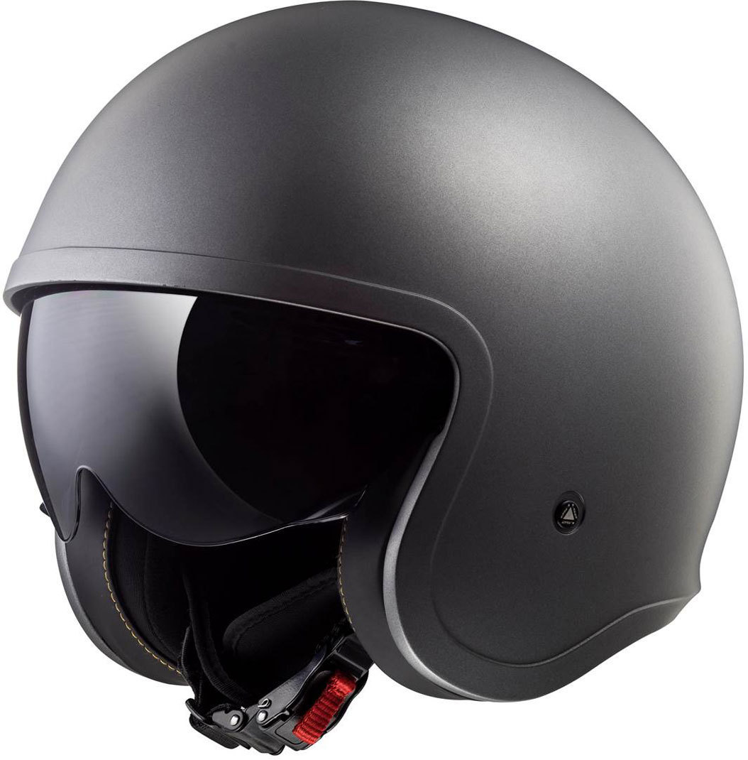 LS2 OF599 Spitfire Jet Helmet, silver, Size XS, silver, Size XS
