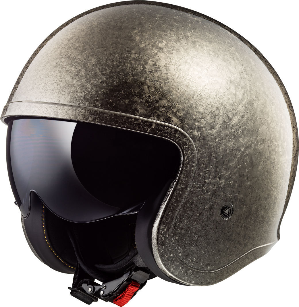 LS2 OF599 Spitfire Jet Helmet, grey-silver, Size XS, grey-silver, Size XS