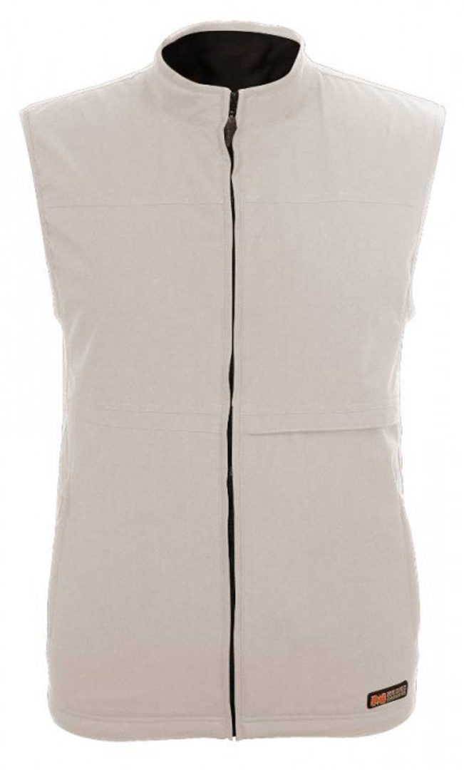 Mobile Warming Softshell 2 Vest, beige, Size 2XL, beige, Size 2XL