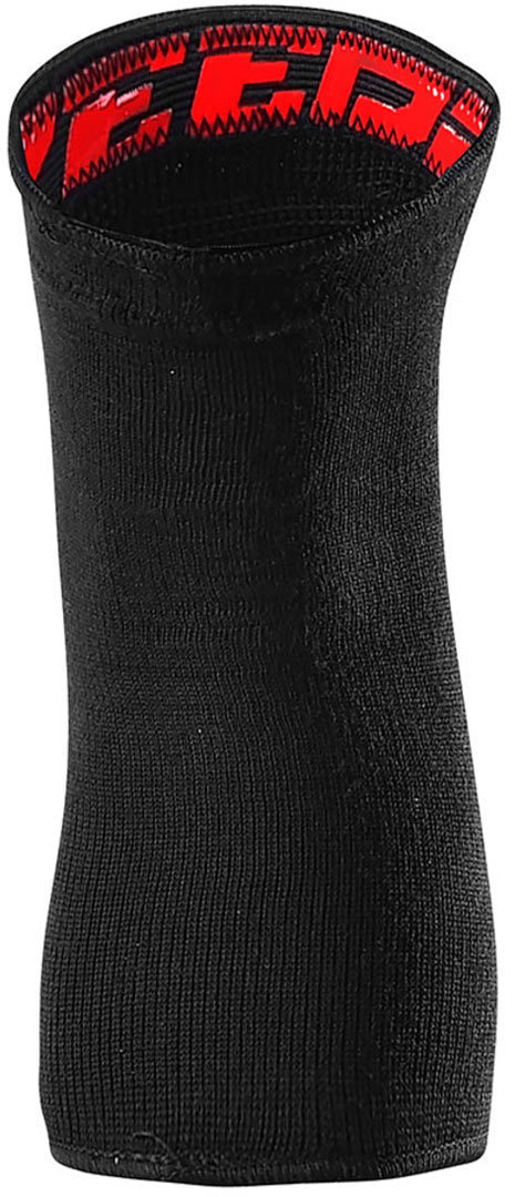 Side view of Troy Lee Designs Speed Youth Knee Sleeves, black-grey, Size L