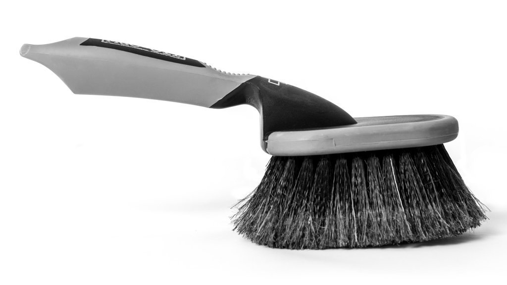Side view of Muc-Off Soft Brush for Men