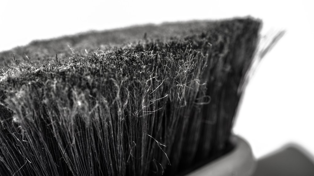 Side view of Muc-Off Soft Brush for Men