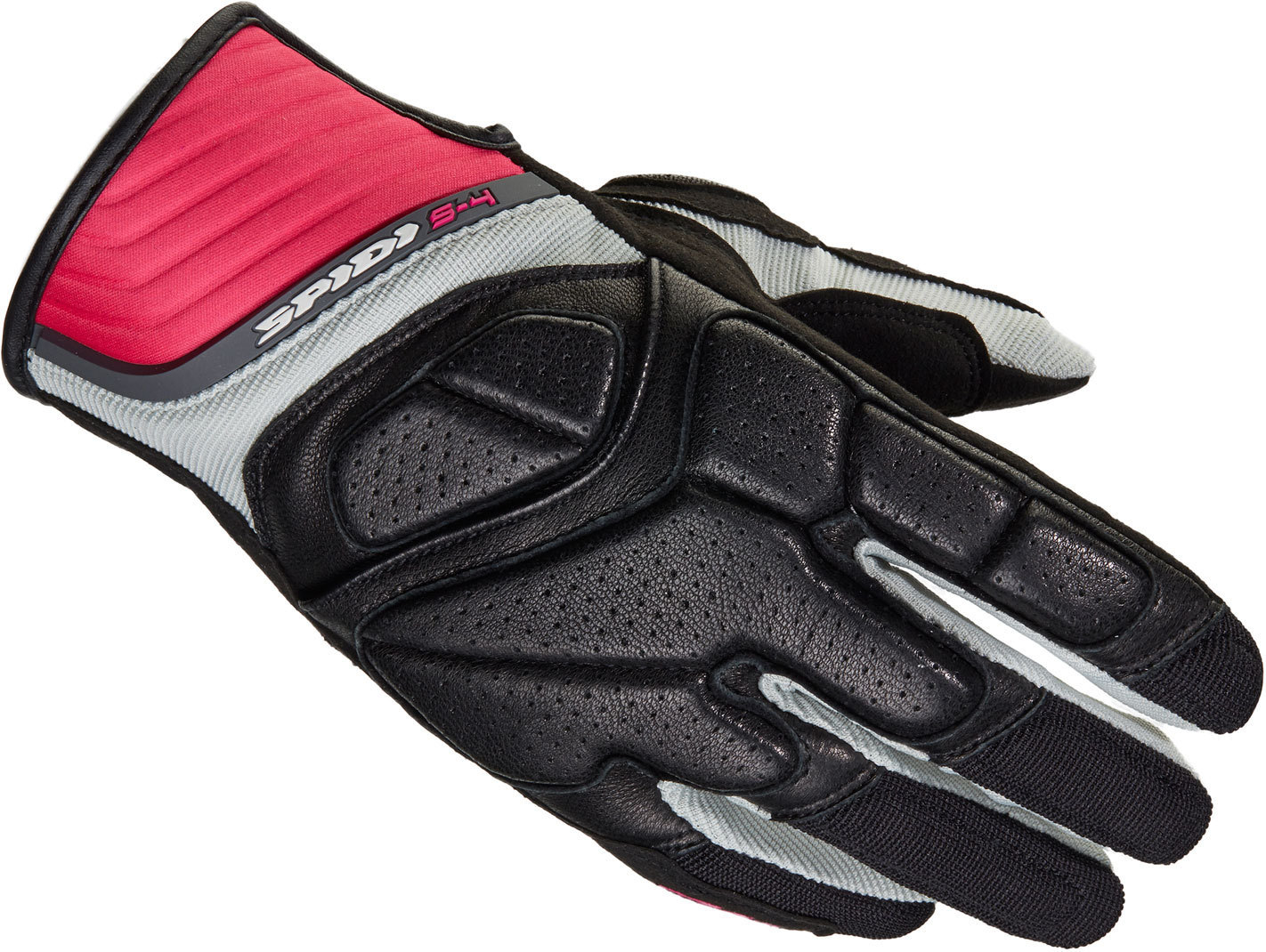 Spidi S-4 Ladies Gloves, black-pink, Size XS for Women, black-pink, Size XS for Women