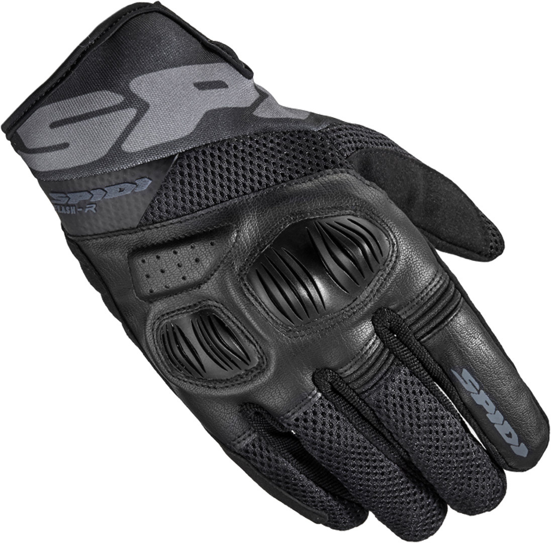 Spidi Flash-R Evo Motorcycle Gloves, black, Size L, black, Size L