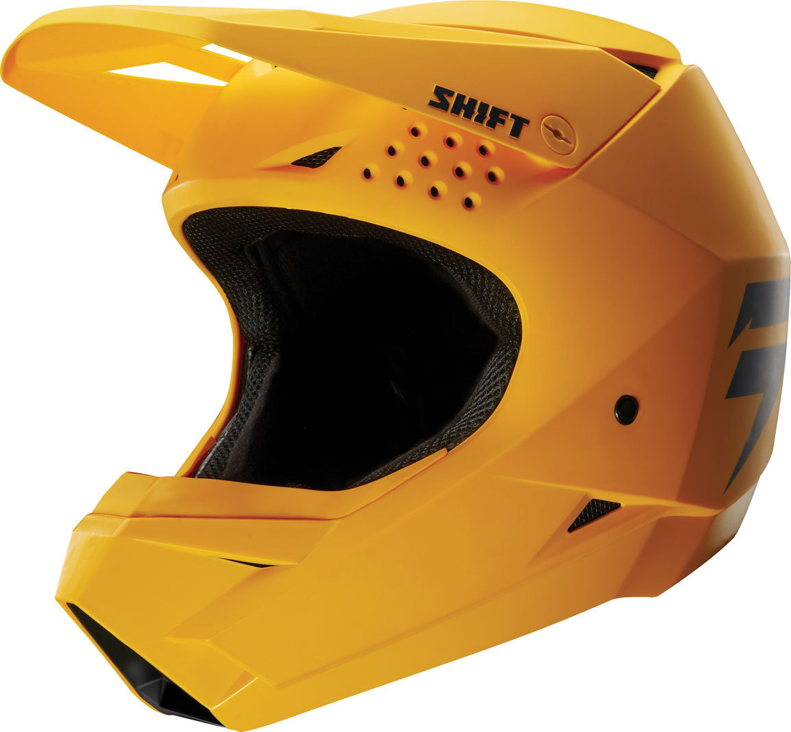 Shift WHIT3 Motocross Helmet, yellow, Size S, yellow, Size S