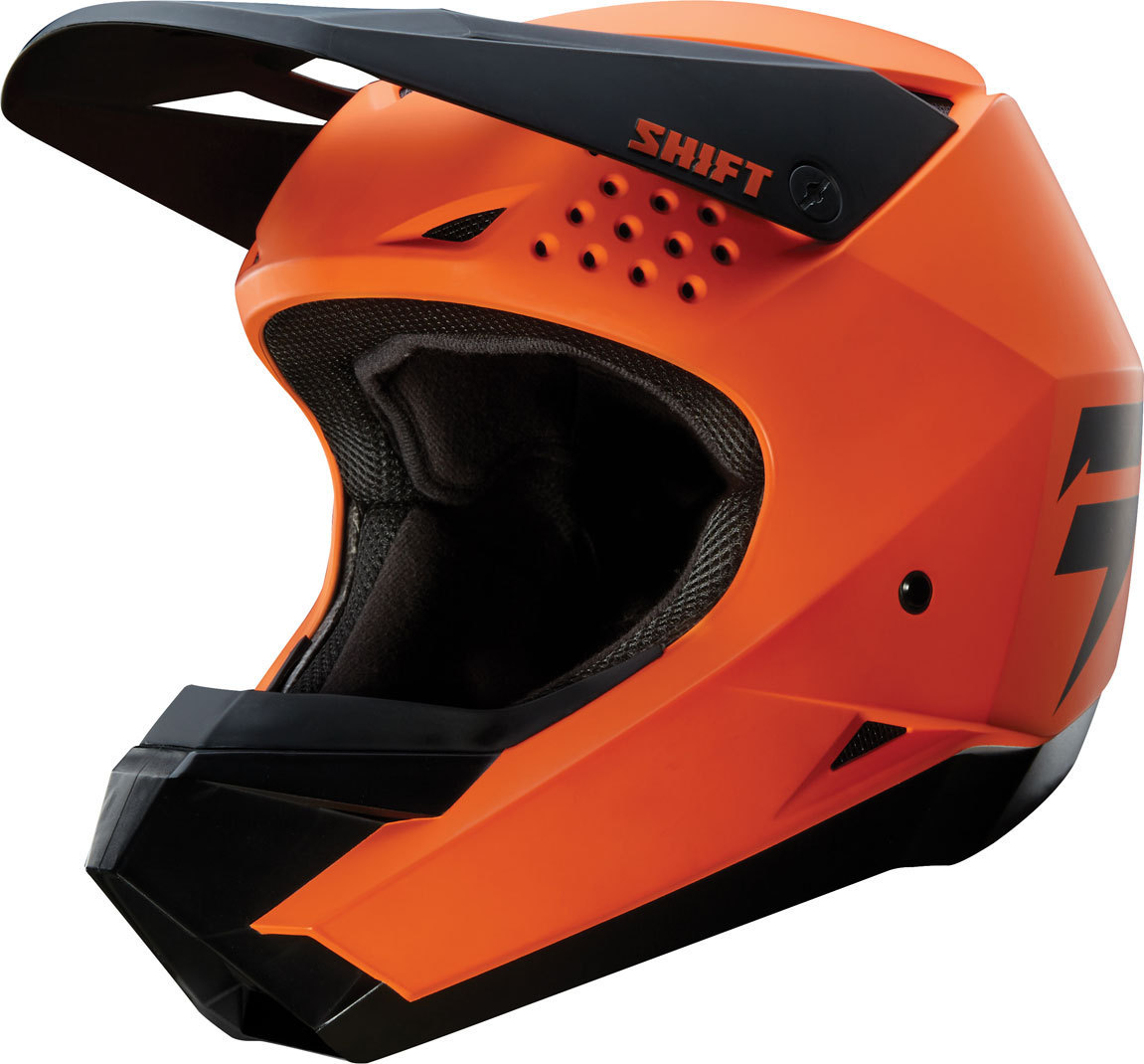 Shift WHIT3 Motocross Helmet, orange, Size XS, orange, Size XS