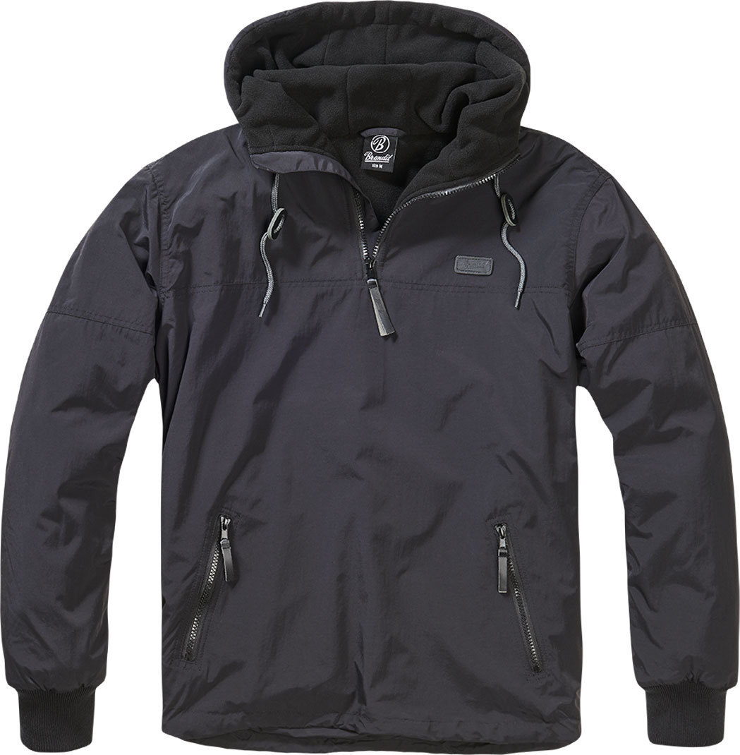 Brandit Luke Windbreaker Jacket, black, Size 5XL, black, Size 5XL