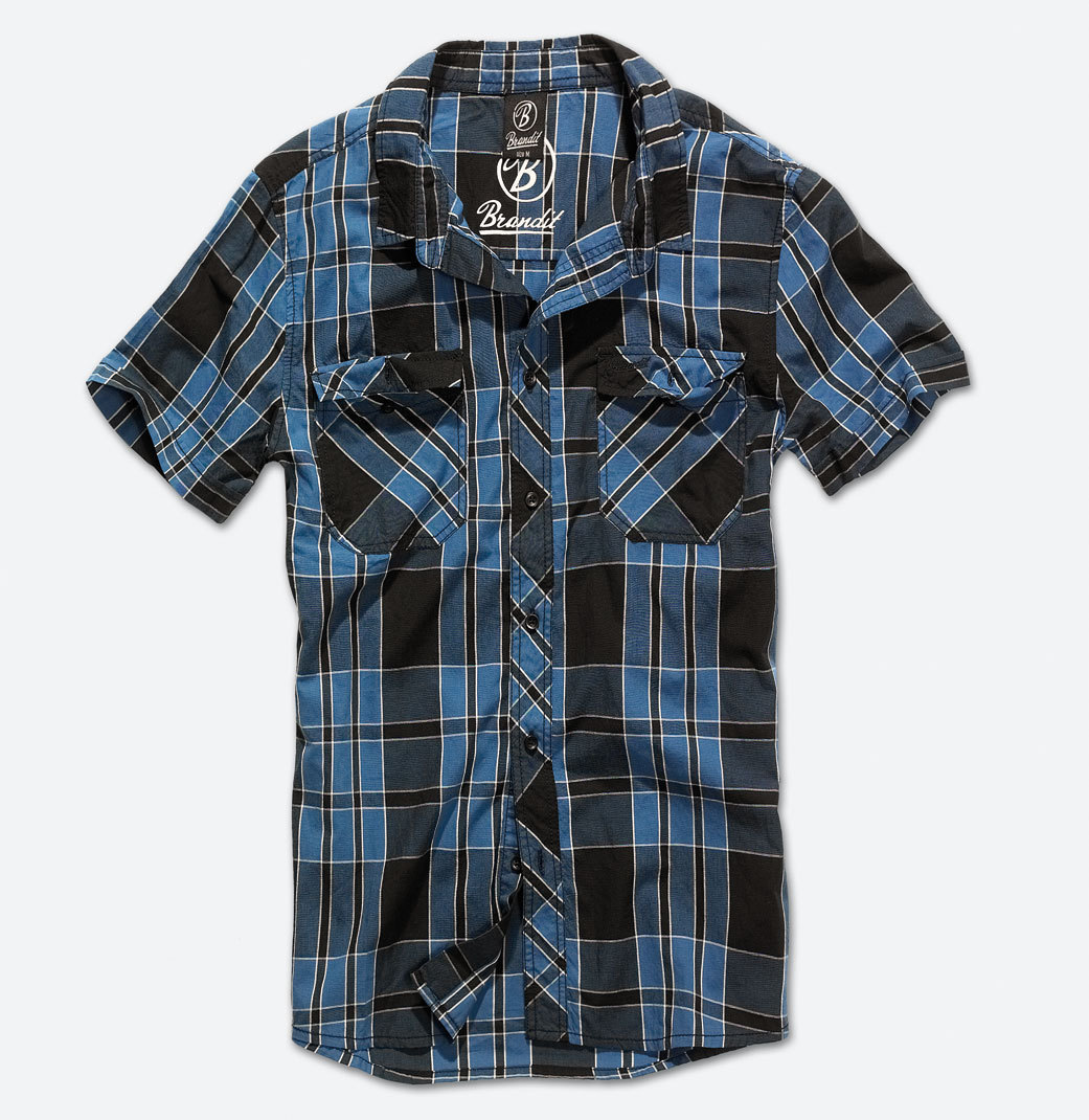 Brandit Roadstar Shirt, blue, Size S, blue, Size S