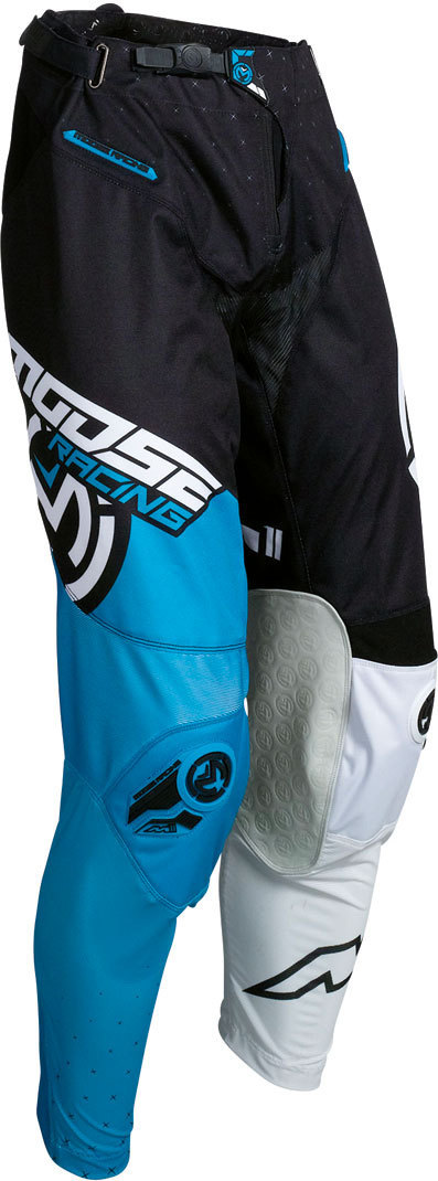 Moose Racing M1 2018 Hose, schwarz-weiss-blau, Größe 42, schwarz-weiss-blau, Größe 42