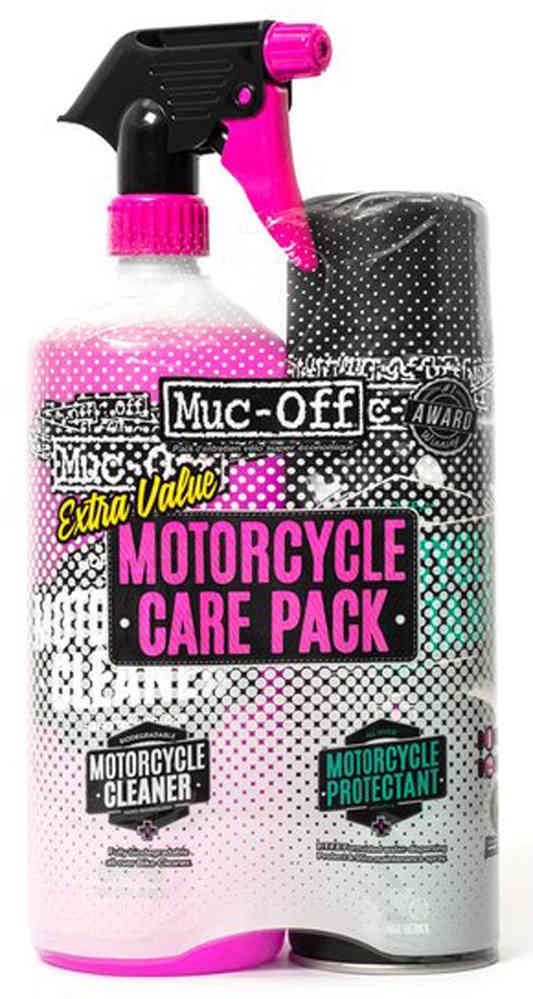 Muc-Off Scatola di pulizia per moto Duo Care