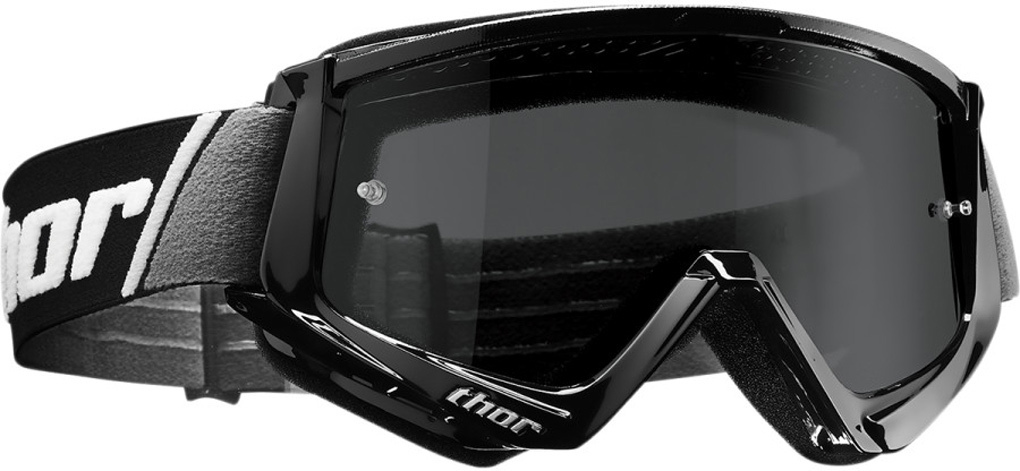 Thor Combat Sand Motocross Goggles, black-white, black-white, Size One Size