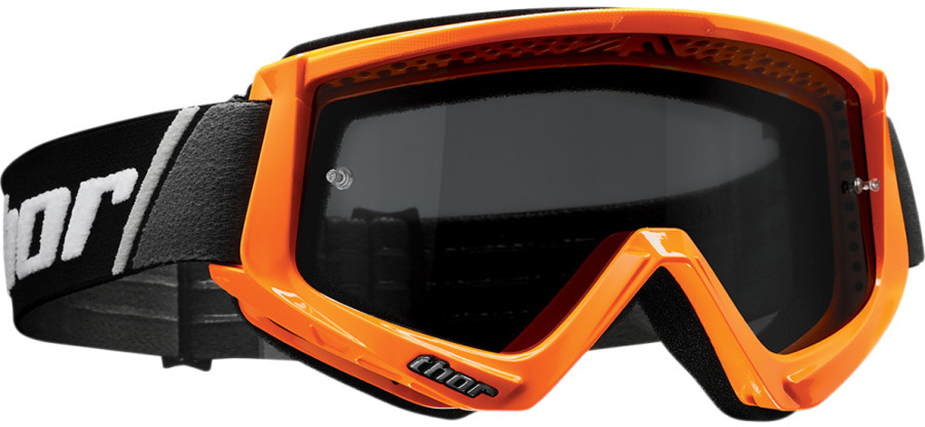 Thor Combat Sand Motocross Goggles, orange, orange, Size One Size