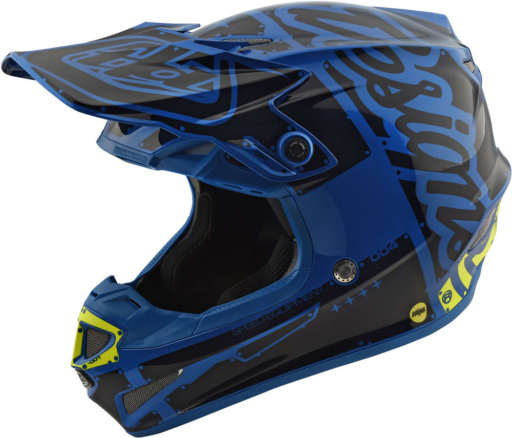 Troy Lee Designs SE4 PA Factory Jeugd Motocross Helm