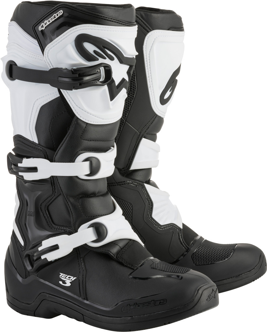 Alpinestars Tech 3 Мотокросс сапоги Черный/Белый 6 (39) 