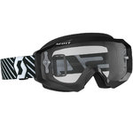 Scott Hustle MX Gafas Motocross claro