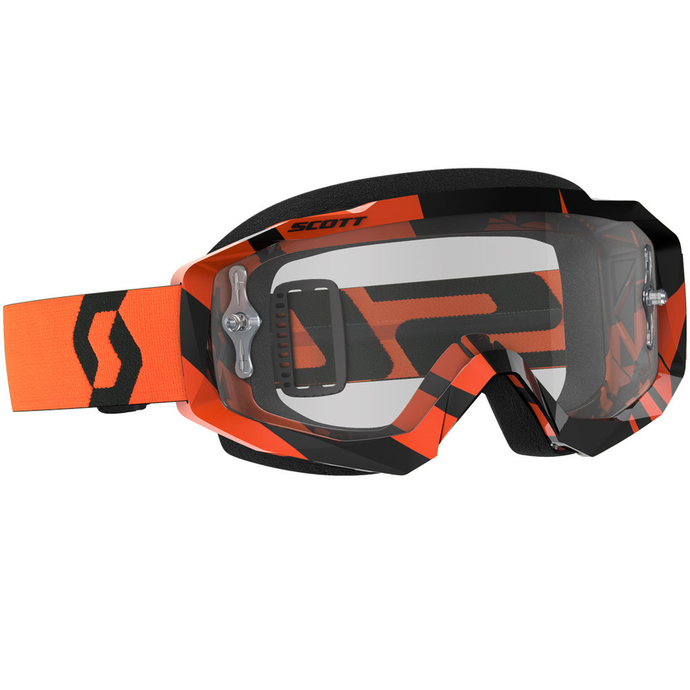 Scott Hustle MX Óculos de motocross claro