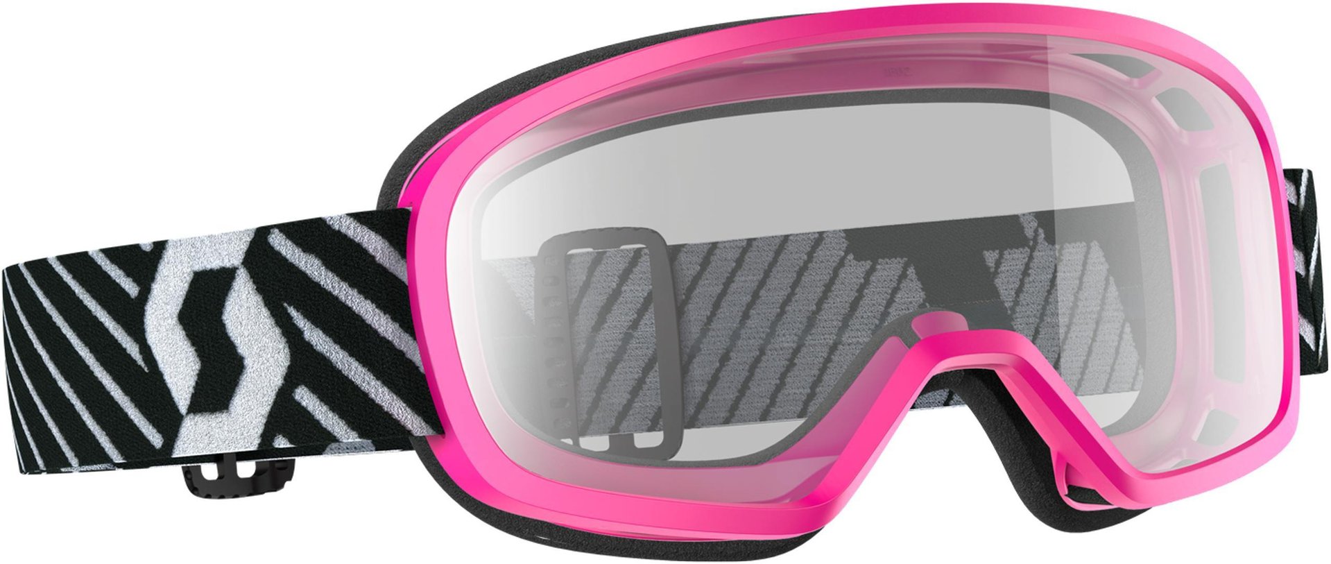 Scott Buzz Kids Motocross Goggles, pink, pink