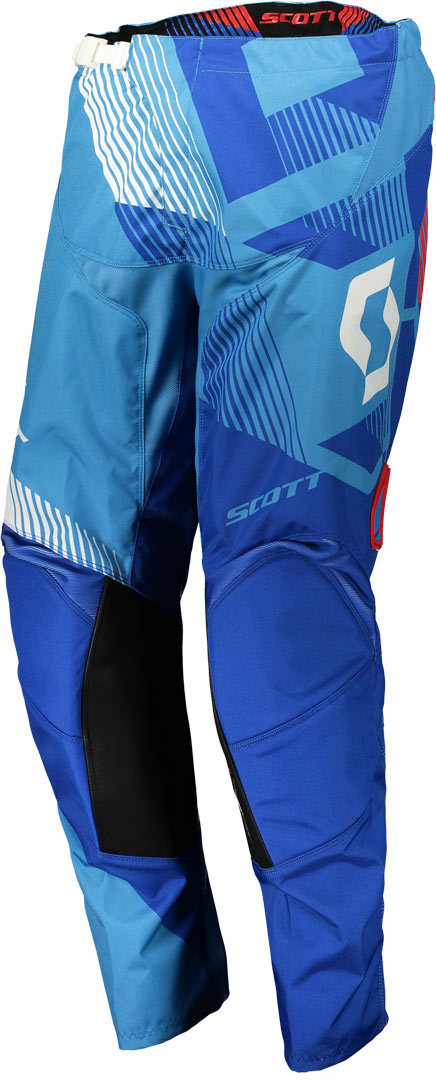 Scott 350 Dirt Motocross Pants 2018, white-blue, Size 30, white-blue, Size 30