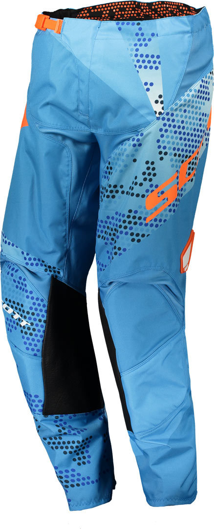 Image of Scott 350 Race Bambini Motocross pantaloni 2018, blu-arancione, dimensione 26