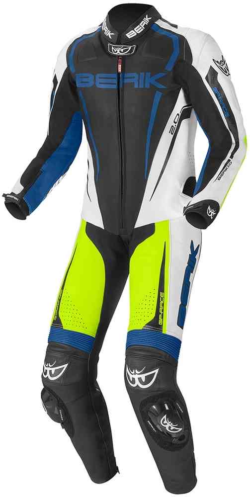 Berik Race-X Traje de cuero de una pieza de la motocicleta