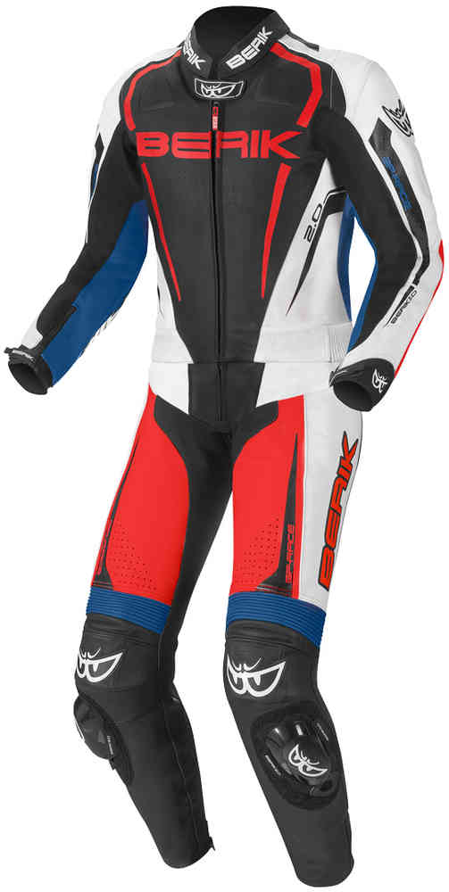 Berik Race-X Two Piece Motorcycle Leather Suit